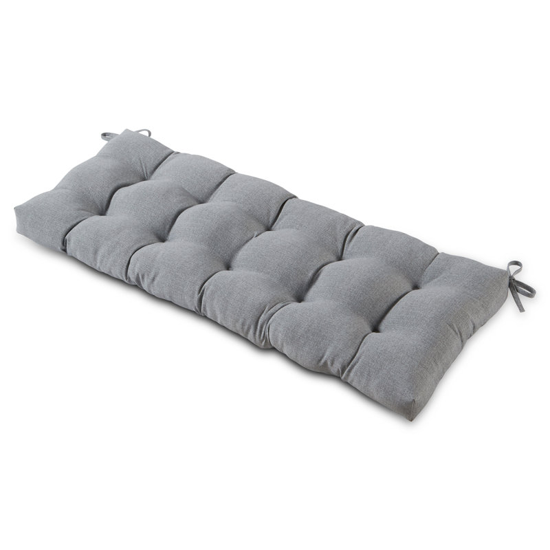 Ebern Designs Outdoor Bench Cushion, Heather Grey & Reviews Wayfair.ca